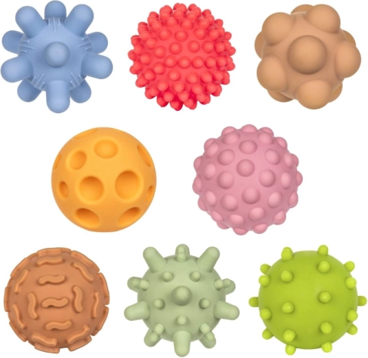 Įvairios tekstūros turtingai sensorinei stimuliacijai