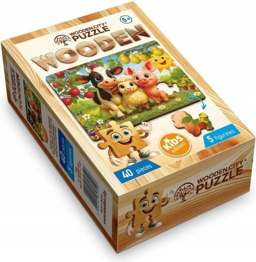 5 uniquely shaped pieces