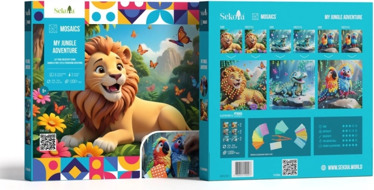 A generous set for long-lasting fun
