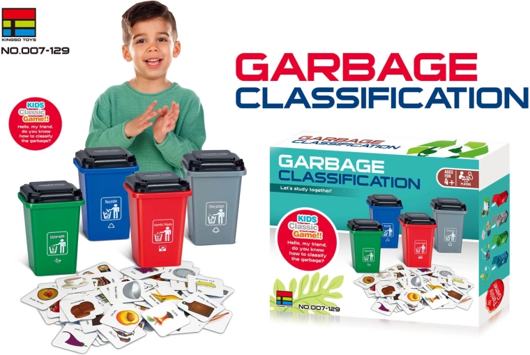 Educational Waste Sorting Logic Game