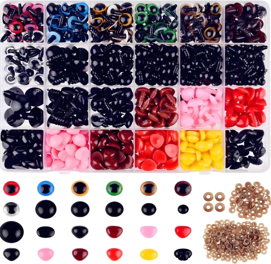 Neatly organized accessories