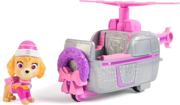 Skye figūrėlė žiemos aprangoje