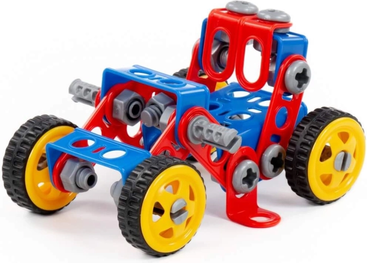 Rubber wheels for smooth riding