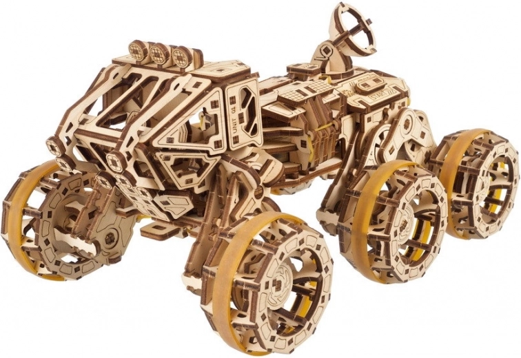 Ugears medinė mechaninė 3D dėlionė mars rover
