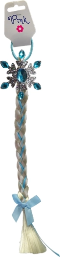Children's hair elastic with braided strand