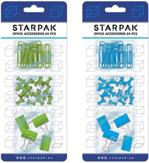 Set of office accessories in 2 colors