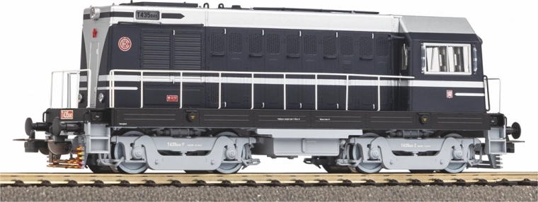 Dyzelinis lokomotyvas T 435 Hektor ČSD su dekoderiu