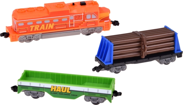 Locomotive with 2 speeds and light