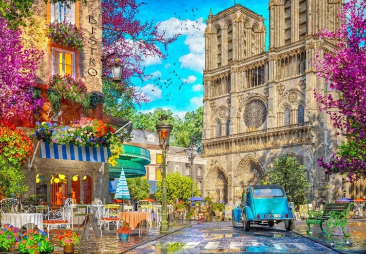 BLUEBIRD puzzle Afternoon at Notre Dame – 1000 pieces