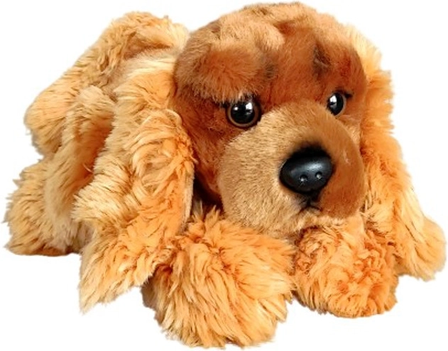 Plush Lying Spaniel 30 cm