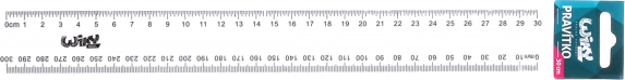 Permatoma liniuotė 30 cm