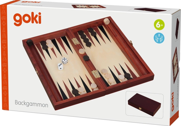 Klasikinis backgammon mediniame variante