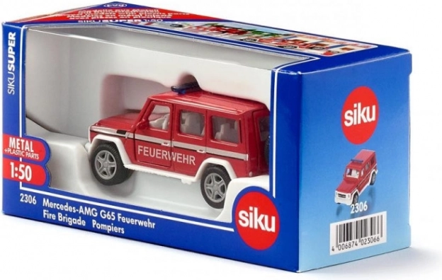 Gaisrinis automobilis MERCEDES-AMG G 65 – metalinis modelis 1:50
