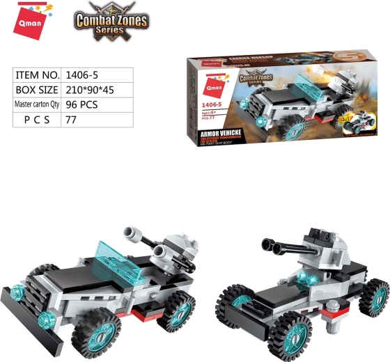 Qman Aircraft Carrier Armored Vehicle 2-in-1