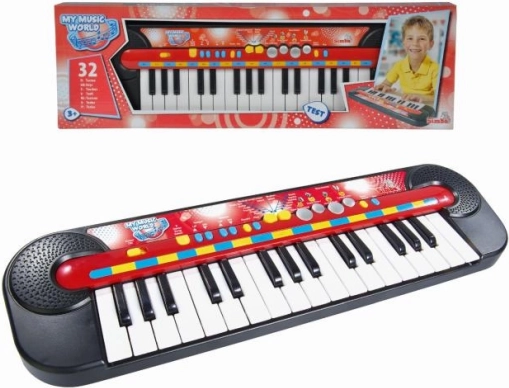 Vaikiškas elektroninis pianinas su 32 klavišais