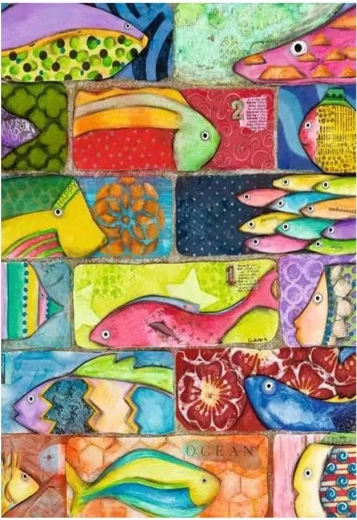 Ravensburger dėlionė Žuvytės 300 dalių