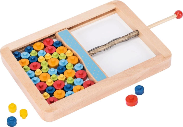 Wooden disc pick-up sticks - 1 piece