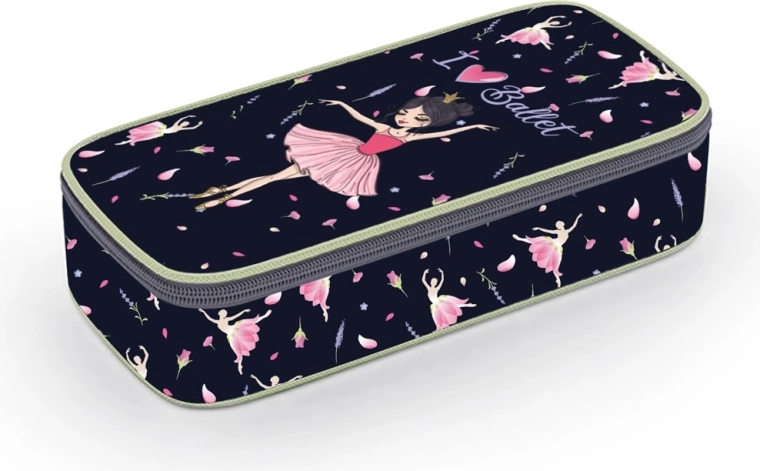 School Case with Ballerina Motif