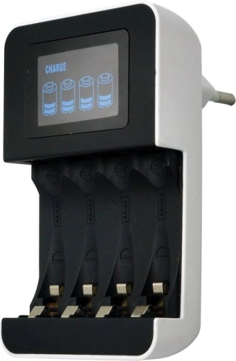 Solight smart AA/AAA charger with LCD display