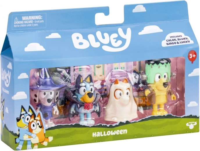 Bluey Figures - Costume Ball 4-pack