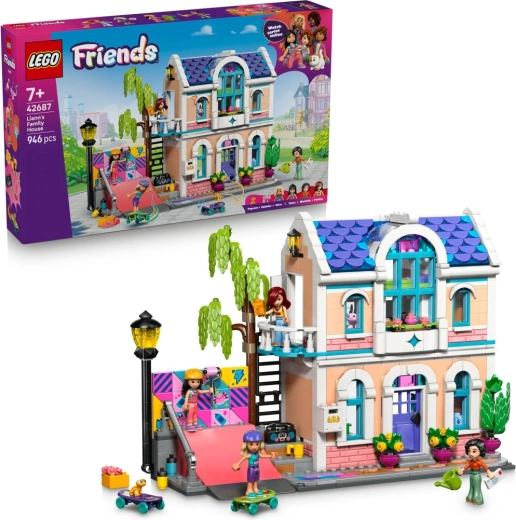LEGO Friends Liann ir jos šeimos namas