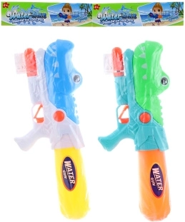Pompinis vandens pistoletas Dino 42 cm – 2 spalvos