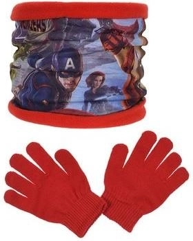 Avengers Neck Warmer and Gloves - 1 piece