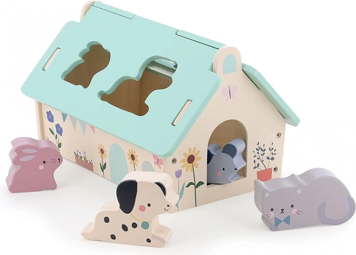 Vilac Wooden Sorting House for Animals