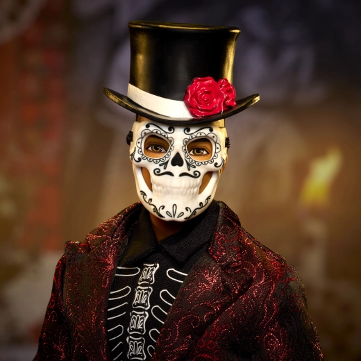Distinctive calavera motif