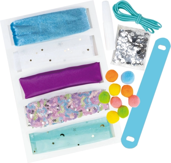 Make 5 scrunchies step by step