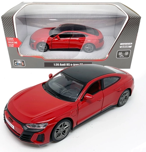 Die-cast car model 1:36 Audi RS e-tron GT with lights and sounds