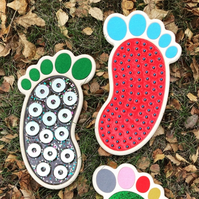 Ten different tactile surfaces