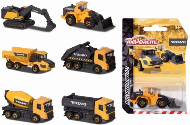 Volvo statybinis automobilis mix