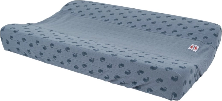 Lodger cotton cover for changing mat flame tribe ocean - 1 piece