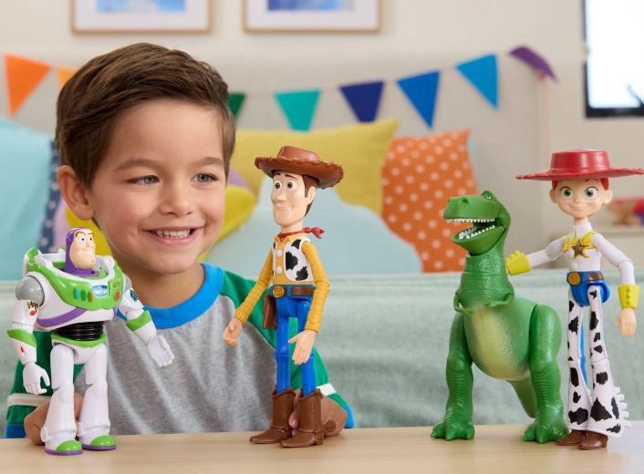 Puikiai papildo kitas Toy Story figūras