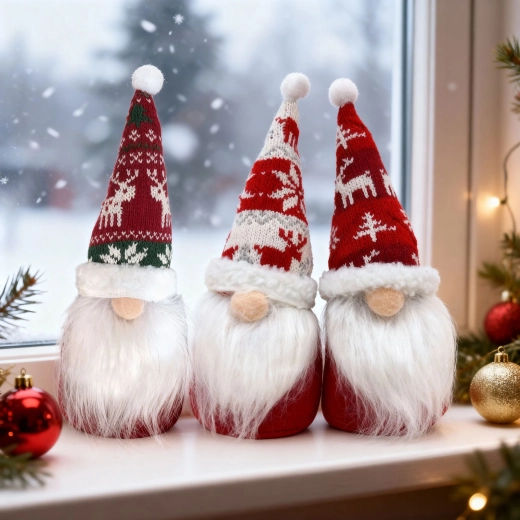 Kalėdinis skandinaviškas nykštukas 28 cm – 1 vnt.