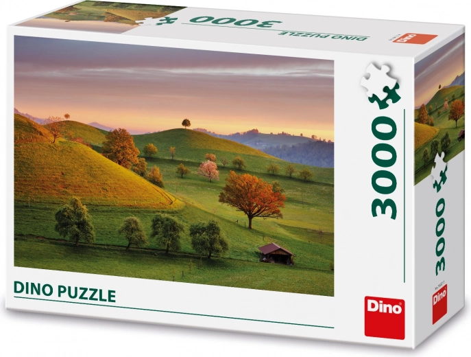 Dino puzzle Fairytale Sunrise 3000 pieces