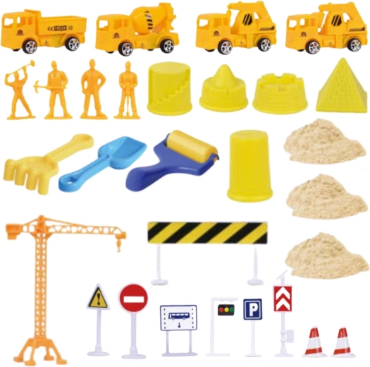 Kinetic sand for creative play