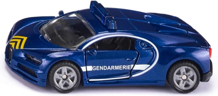 Automobilio modelis Bugatti Chiron Gendarmerie Siku