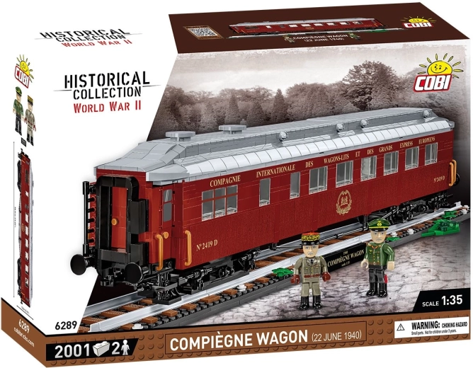 COBI istorinis vagonas Compiègne, 1940 m. birželio 22 d., 1:35