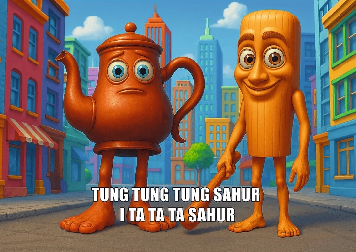 Trefl puzzle BrainRots: Tung Tung Sahur 200 pieces
