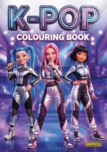 K-Pop Coloring Book
