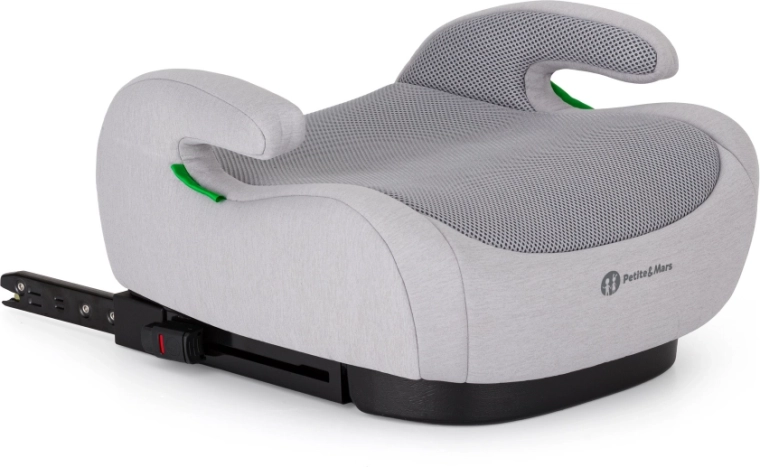 Petite & Mars booster seat Optimus Pro i-Size Air Gentle Grey 125–150 cm