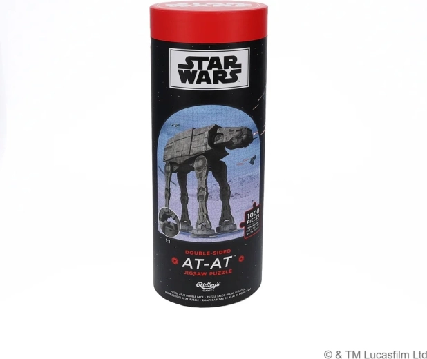 Ridley's Games STAR WARS AT-AT Double-Sided Puzzle – 1000 Pieces