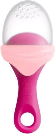 Pulp silicone feeding teether – pink