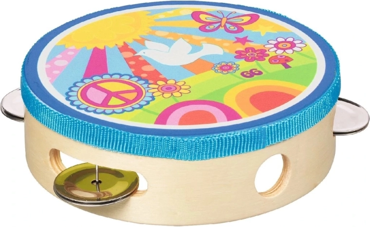 Goki Sunshine tambourine with jingles