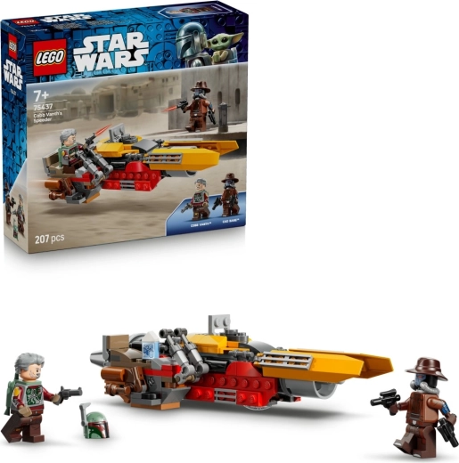 LEGO Star Wars Cobb Vanth spydras – veiksmo konstruktorius vaikams