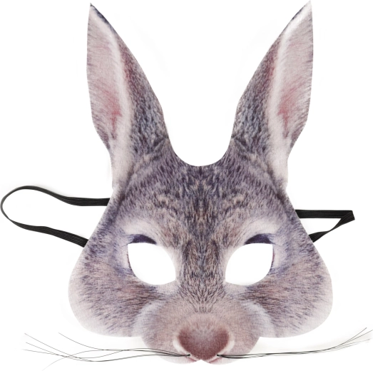 Fabric bunny mask for kids