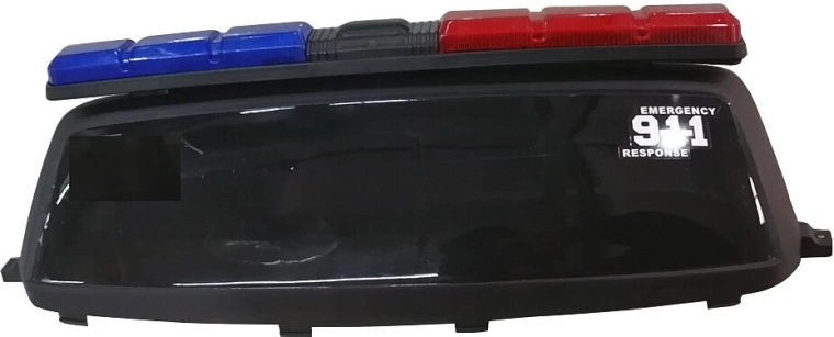 Priekinis stiklas vaikų elektriniam automobiliukui US Police 12 V JAMARA