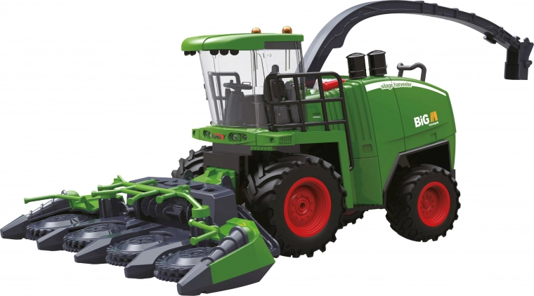 RC kombainas su dūmų efektu, valdomas nuotoliniu pultu, 28 cm